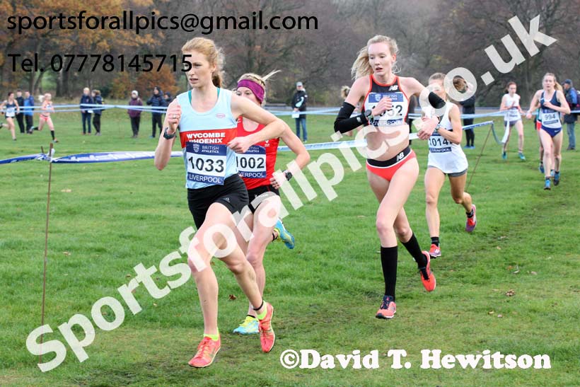 Senior womens British Athletics Liverpool Cross Challenge, Sefton Park, Liverpool. Photo:  David T. Hewitson/Sports for All Pics